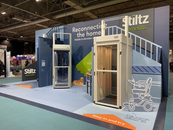 New, more versatile Stiltz Trio Classic L Homelift unveiled at OT Show